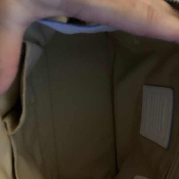 Coach Cream and Blue Satchel Mini Fun - Picture 5 of 8